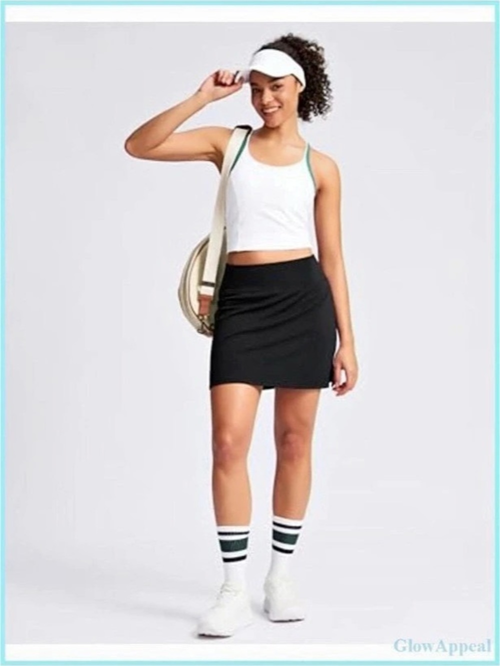 NWT Etonic Made for Your Movement Athletic Skort in Black